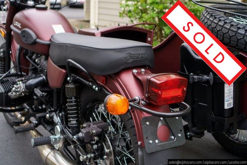 2019 Ural Gear Up Burgundy Satin Boston MA