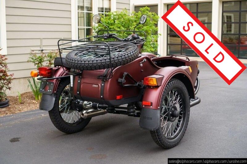 2019 Ural Gear Up Burgundy Satin Boston MA