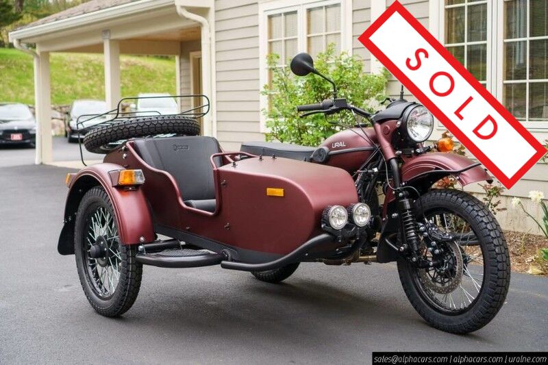 2019 Ural Gear Up Burgundy Satin Boston MA