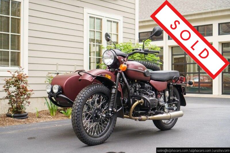 2019 Ural Gear Up Burgundy Satin Boston MA