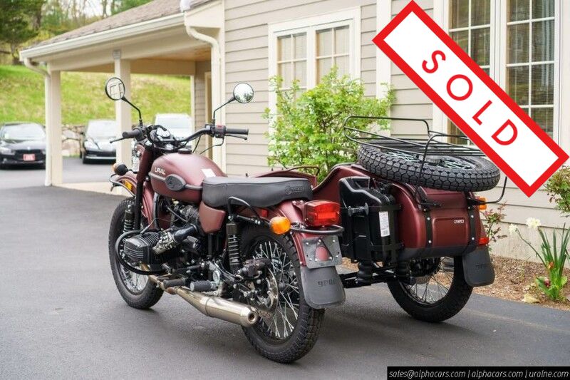 2019 Ural Gear Up Burgundy Satin Boston MA