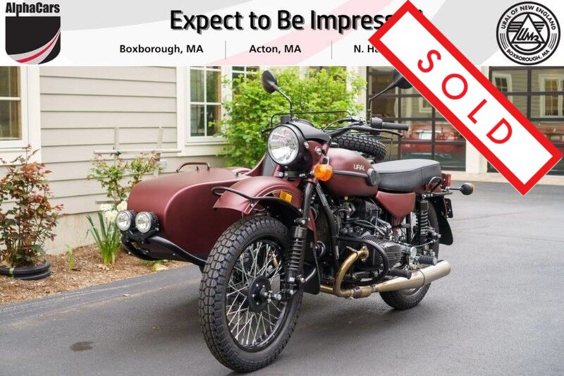 2019 Ural Gear Up Burgundy Satin Boston MA