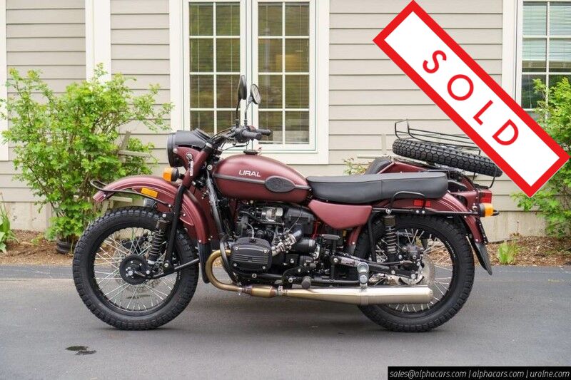 2019 Ural Gear Up Burgundy Satin Boston MA