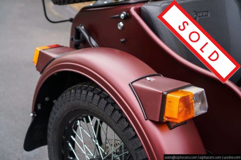 2019 Ural Gear Up Burgundy Satin Boston MA
