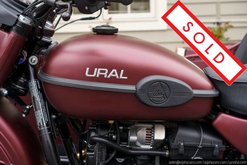 2019 Ural Gear Up Burgundy Satin Boston MA