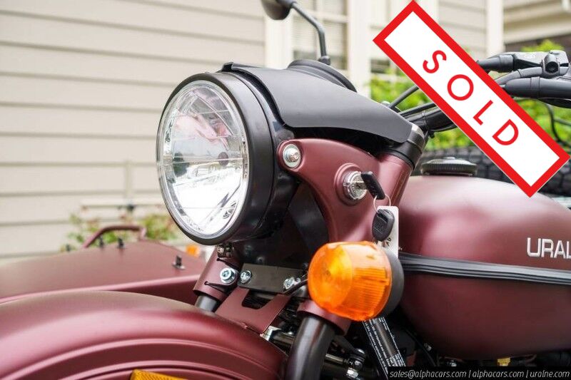 2019 Ural Gear Up Burgundy Satin Boston MA