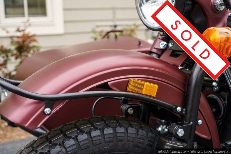 2019 Ural Gear Up Burgundy Satin Boston MA