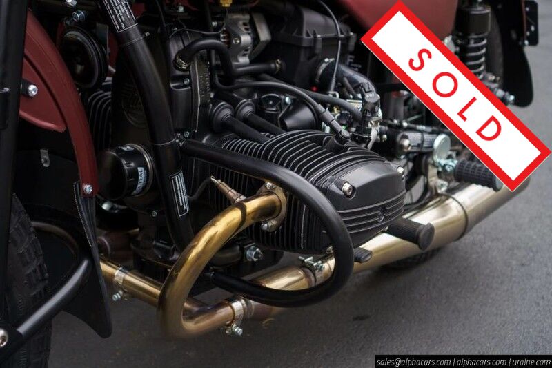 2019 Ural Gear Up Burgundy Satin Boston MA