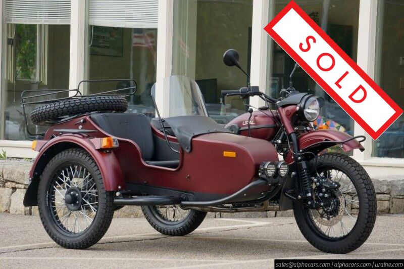 2019 Ural Gear Up Burgundy Satin Boston MA