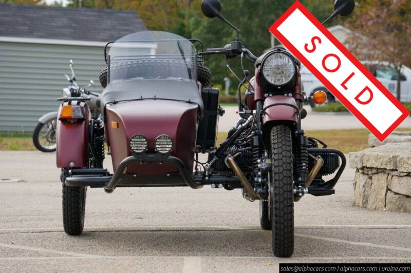 2019 Ural Gear Up Burgundy Satin Boston MA