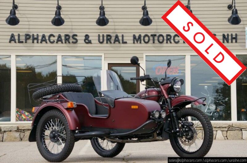 2019 Ural Gear Up Burgundy Satin Boston MA