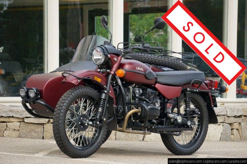 2019 Ural Gear Up Burgundy Satin Boston MA