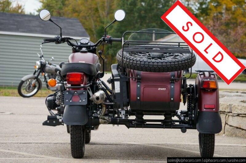 2019 Ural Gear Up Burgundy Satin Boston MA