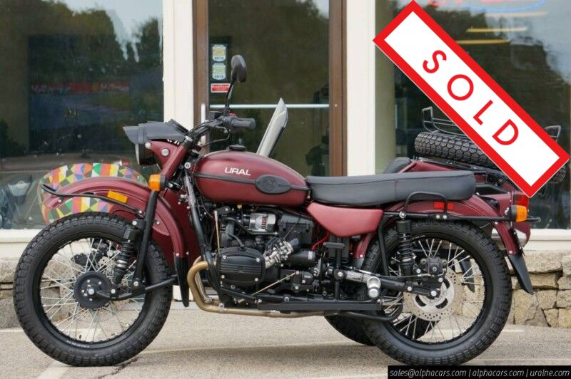 2019 Ural Gear Up Burgundy Satin Boston MA