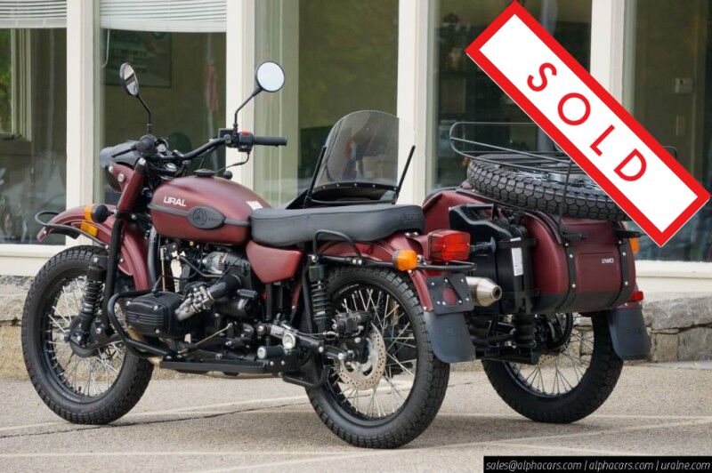 2019 Ural Gear Up Burgundy Satin Boston MA