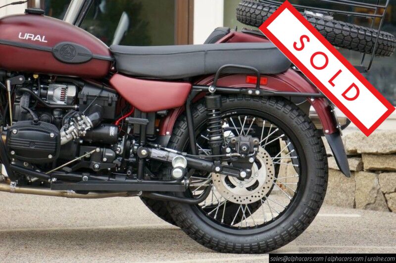 2019 Ural Gear Up Burgundy Satin Boston MA