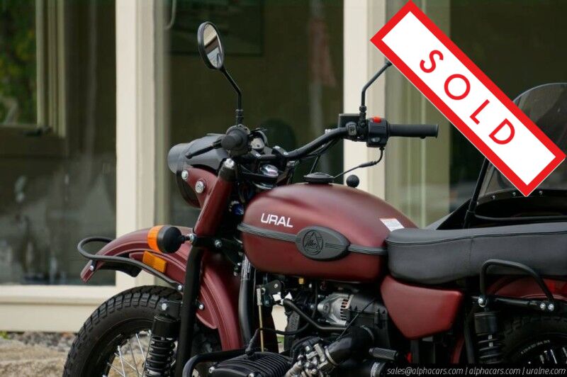 2019 Ural Gear Up Burgundy Satin Boston MA