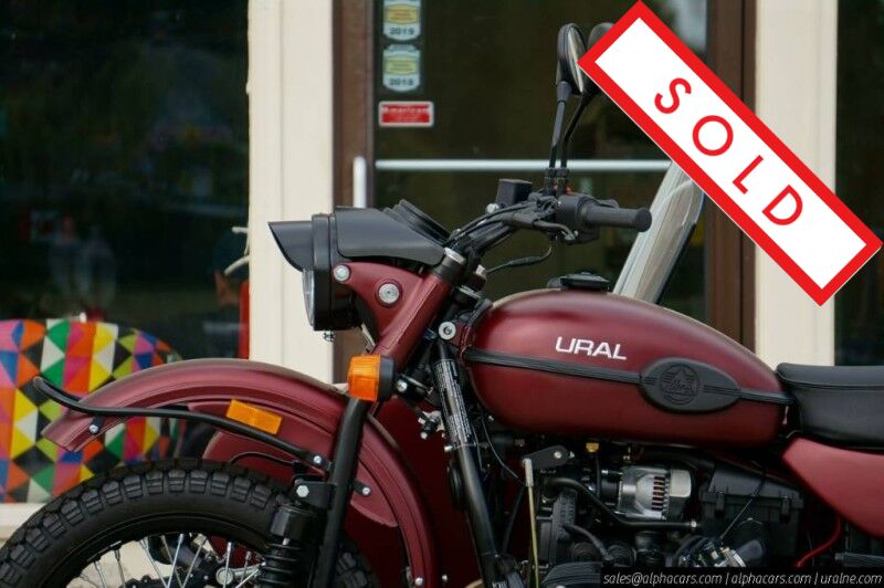 2019 Ural Gear Up Burgundy Satin Boston MA
