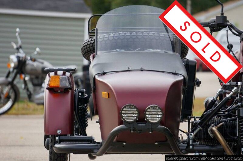2019 Ural Gear Up Burgundy Satin Boston MA