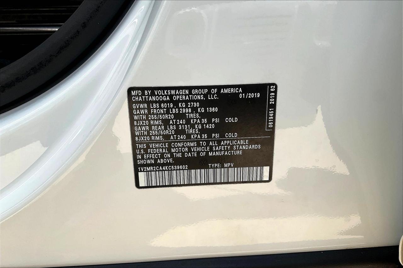 2019 VOLKSWAGEN ATLAS SEL Houston TX