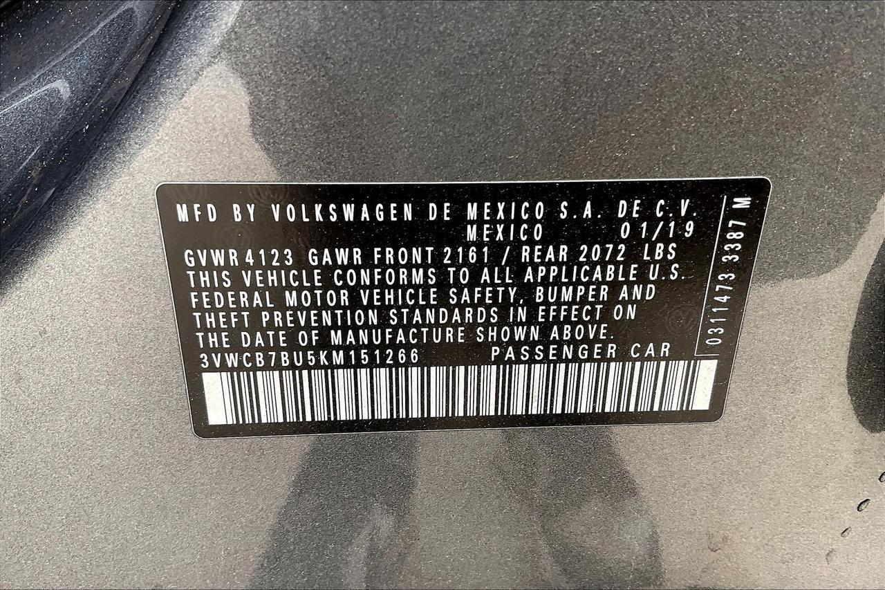 2019 VOLKSWAGEN JETTA S Houston TX