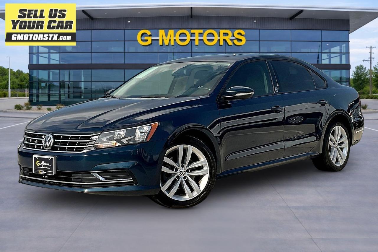 Blue 2019 Volkswagen Passat Sedan Front-Wheel Drive Automatic