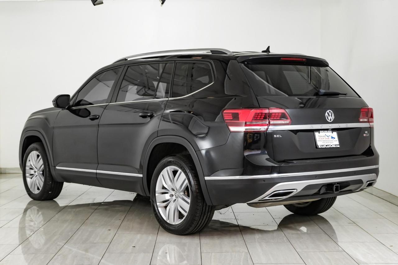 2019 Volkswagen Atlas 3.6L SEL BLIND SPOT FRONT ASSIST NAVIGATION PANORAMA LEATHER HEA Carrollton TX