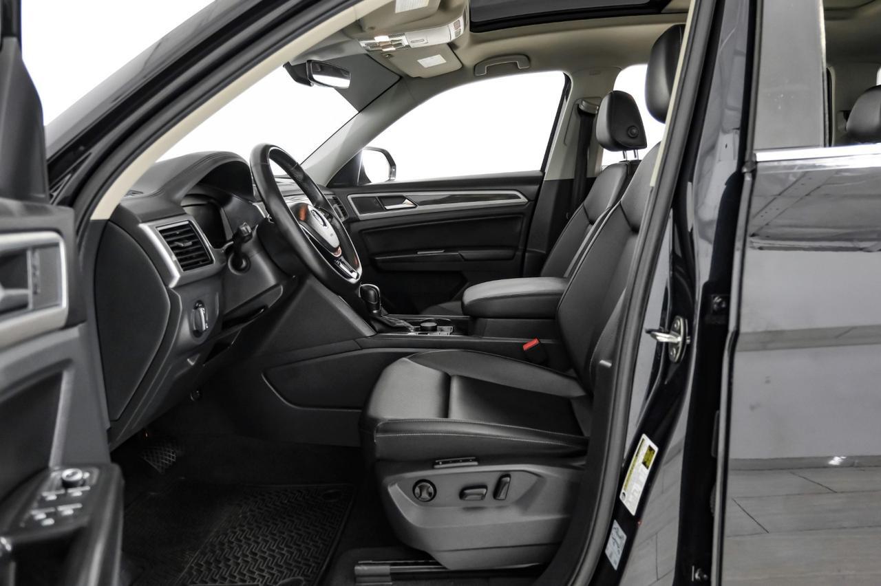 2019 Volkswagen Atlas 3.6L SEL BLIND SPOT FRONT ASSIST NAVIGATION PANORAMA LEATHER HEA Carrollton TX
