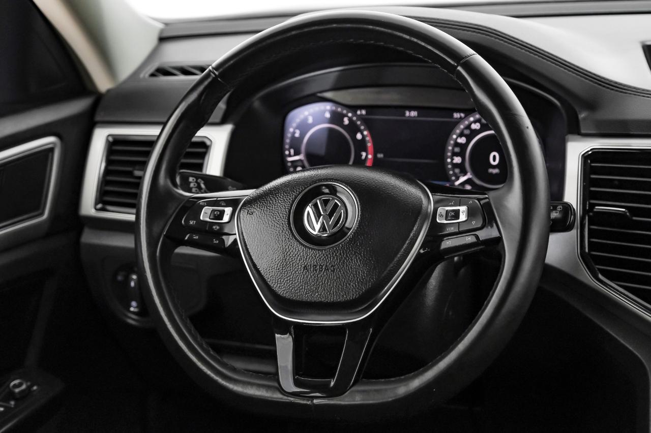 2019 Volkswagen Atlas 3.6L SEL BLIND SPOT FRONT ASSIST NAVIGATION PANORAMA LEATHER HEA Carrollton TX