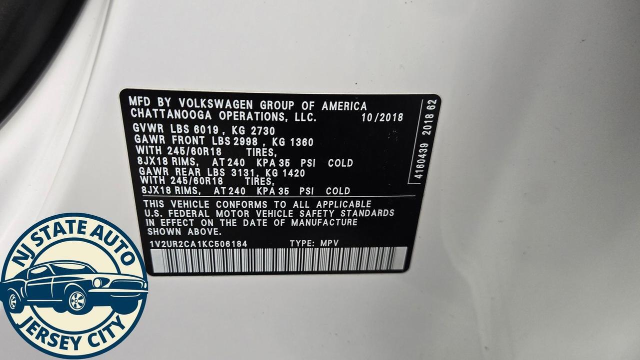 2019 Volkswagen Atlas 3.6L V6 SE Jersey City NJ