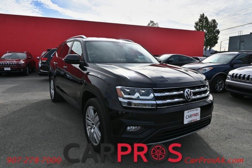 2019 Volkswagen Atlas 3.6L V6 SE w/Technology - 3.6L V6 - Automatic - All Wheel Drive - Remoete Start - Keyless Entry - Front Heated Leather Seats - Blind Spot Detection - 3rd Row Seating - Tow Package - 1 Owner Anchorage AK