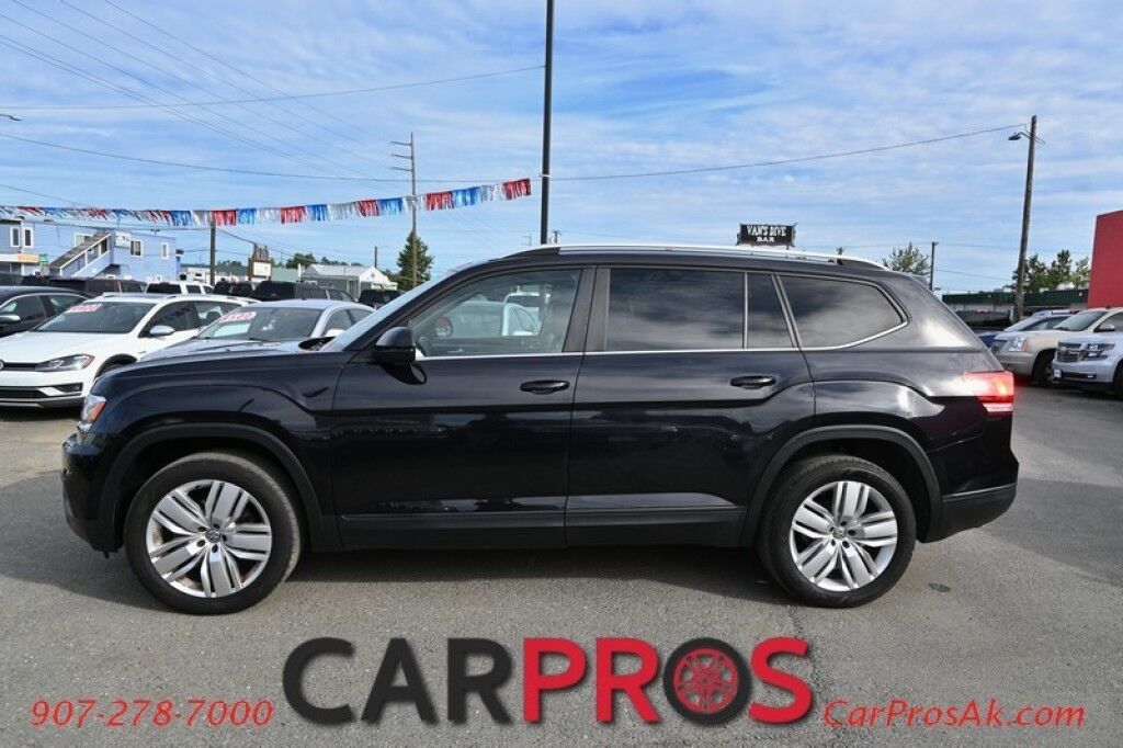 2019 Volkswagen Atlas 3.6L V6 SE w/Technology - 3.6L V6 - Automatic - All Wheel Drive - Remoete Start - Keyless Entry - Front Heated Leather Seats - Blind Spot Detection - 3rd Row Seating - Tow Package - 1 Owner Anchorage AK