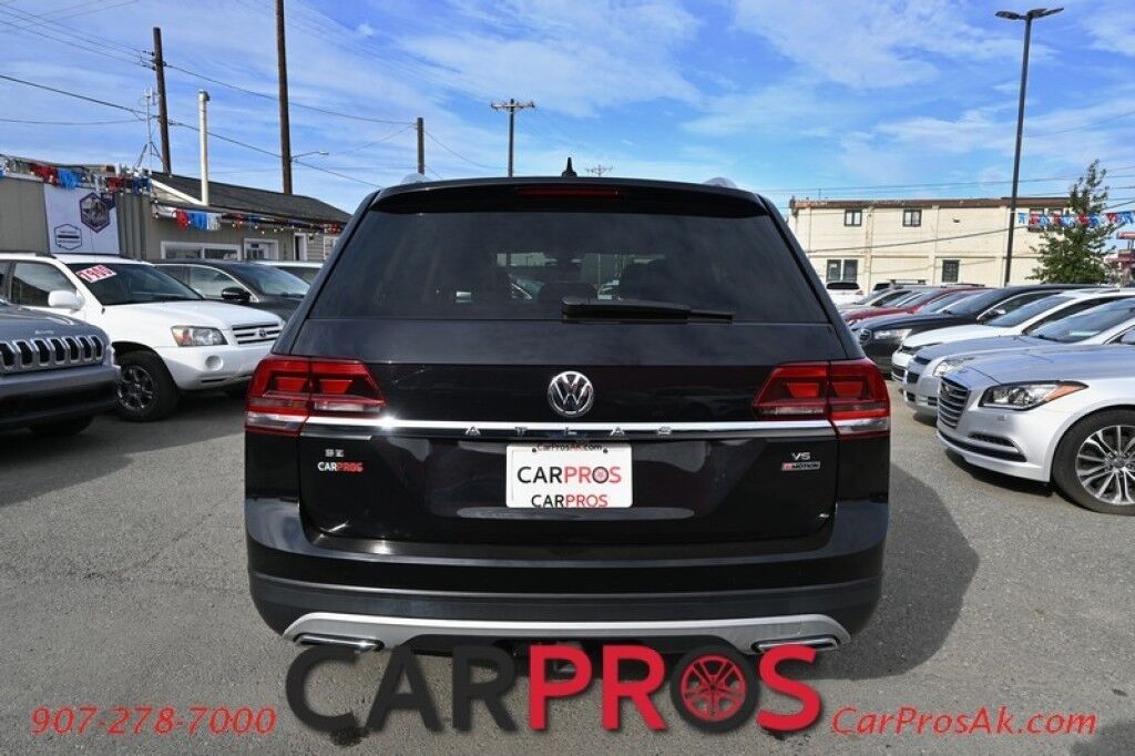2019 Volkswagen Atlas 3.6L V6 SE w/Technology - 3.6L V6 - Automatic - All Wheel Drive - Remoete Start - Keyless Entry - Front Heated Leather Seats - Blind Spot Detection - 3rd Row Seating - Tow Package - 1 Owner Anchorage AK