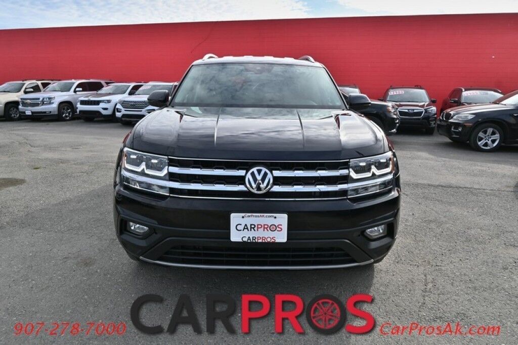 2019 Volkswagen Atlas 3.6L V6 SE w/Technology - 3.6L V6 - Automatic - All Wheel Drive - Remoete Start - Keyless Entry - Front Heated Leather Seats - Blind Spot Detection - 3rd Row Seating - Tow Package - 1 Owner Anchorage AK