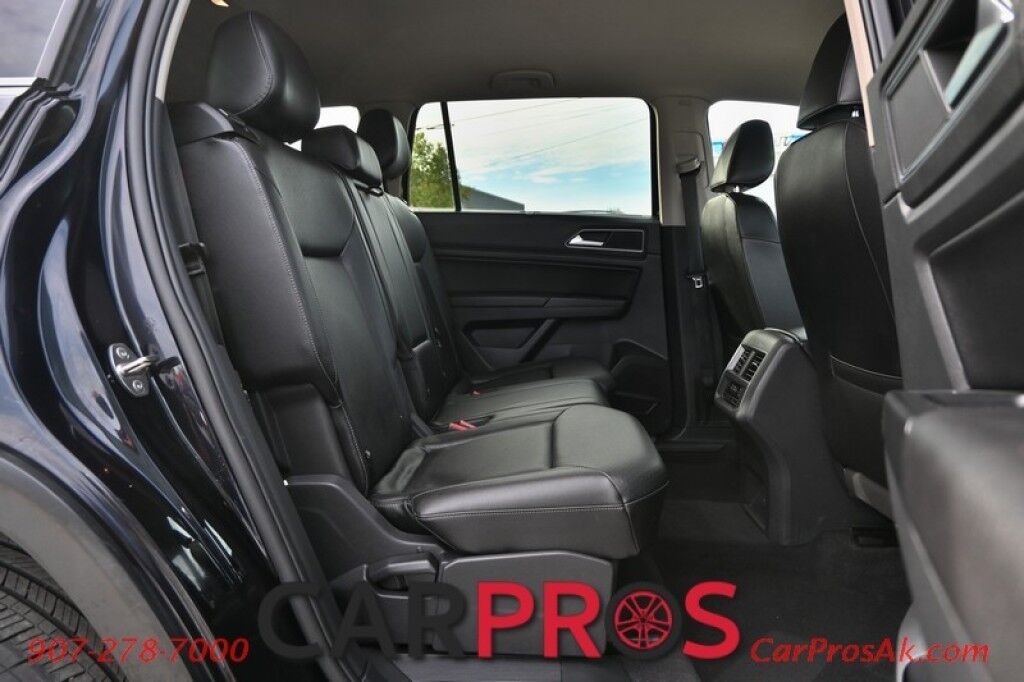 2019 Volkswagen Atlas 3.6L V6 SE w/Technology - 3.6L V6 - Automatic - All Wheel Drive - Remote Start - Keyless Entry - Front Heated Leather Seats - Blind Spot Detection - 3rd Row Seats 7 - Tow Package - 1 Owner Anchorage AK