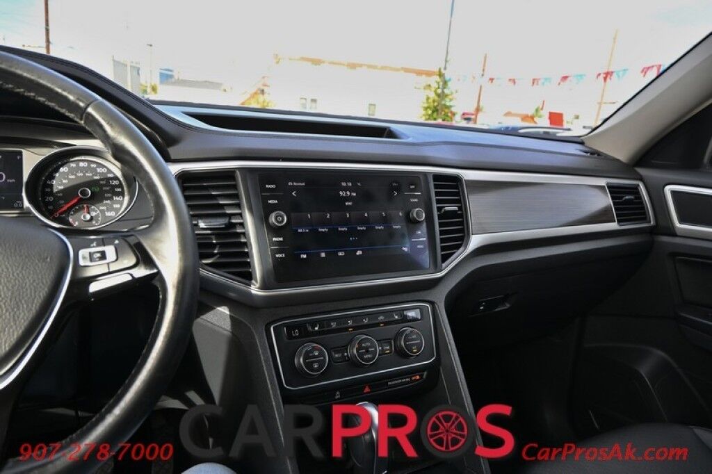 2019 Volkswagen Atlas 3.6L V6 SE w/Technology - 3.6L V6 - Automatic - All Wheel Drive - Remote Start - Keyless Entry - Front Heated Leather Seats - Blind Spot Detection - 3rd Row Seats 7 - Tow Package - 1 Owner Anchorage AK