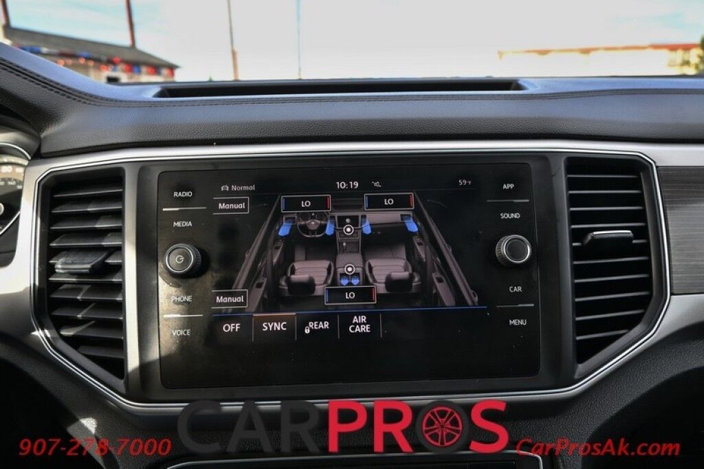 2019 Volkswagen Atlas 3.6L V6 SE w/Technology - 3.6L V6 - Automatic - All Wheel Drive - Remote Start - Keyless Entry - Front Heated Leather Seats - Blind Spot Detection - 3rd Row Seats 7 - Tow Package - 1 Owner Anchorage AK