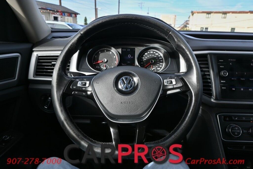 2019 Volkswagen Atlas 3.6L V6 SE w/Technology - 3.6L V6 - Automatic - All Wheel Drive - Remote Start - Keyless Entry - Front Heated Leather Seats - Blind Spot Detection - 3rd Row Seats 7 - Tow Package - 1 Owner Anchorage AK