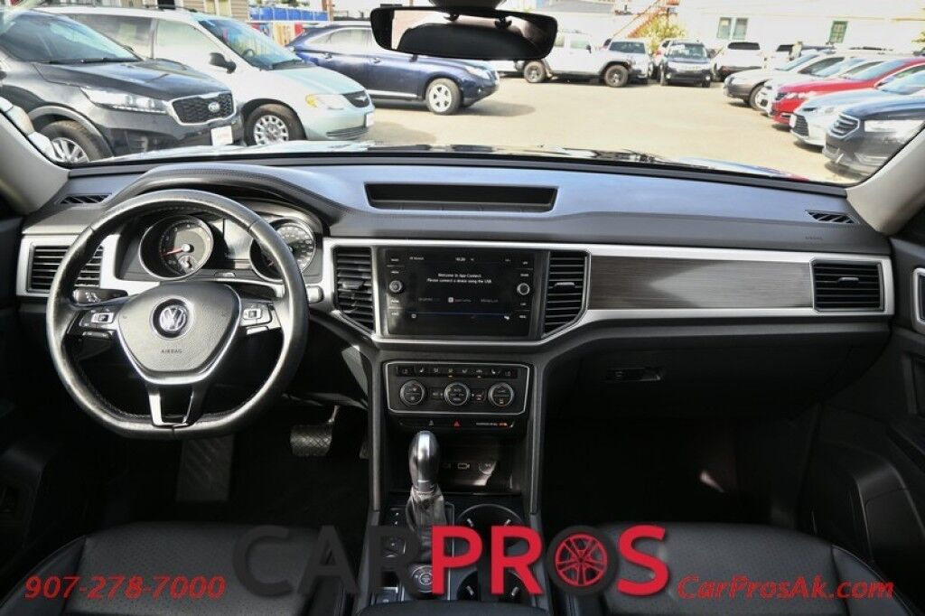 2019 Volkswagen Atlas 3.6L V6 SE w/Technology - 3.6L V6 - Automatic - All Wheel Drive - Remote Start - Keyless Entry - Front Heated Leather Seats - Blind Spot Detection - 3rd Row Seats 7 - Tow Package - 1 Owner Anchorage AK