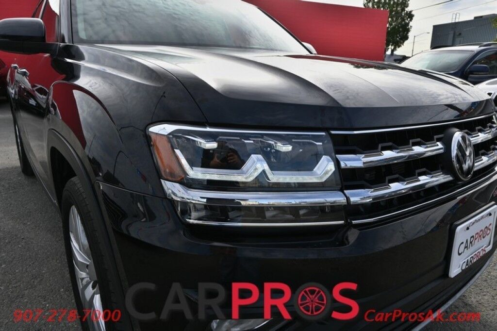 2019 Volkswagen Atlas 3.6L V6 SE w/Technology - 3.6L V6 - Automatic - All Wheel Drive - Remote Start - Keyless Entry - Front Heated Leather Seats - Blind Spot Detection - 3rd Row Seats 7 - Tow Package - 1 Owner Anchorage AK