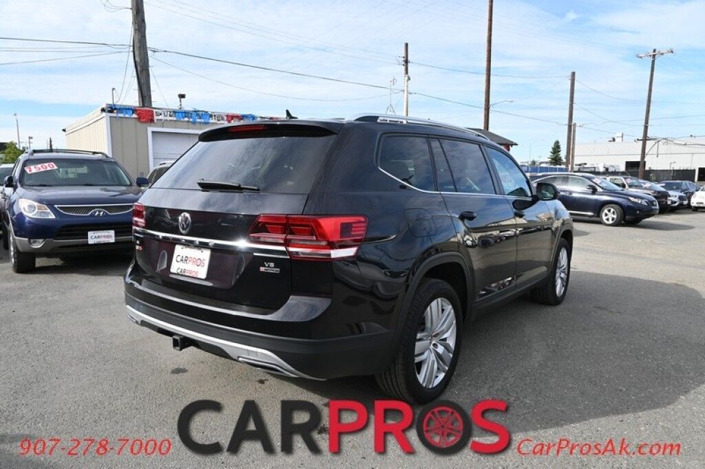 2019 Volkswagen Atlas 3.6L V6 SE w/Technology - 3.6L V6 - Automatic - All Wheel Drive - Remote Start - Keyless Entry - Front Heated Leather Seats - Blind Spot Detection - 3rd Row Seats 7 - Tow Package - 1 Owner Anchorage AK