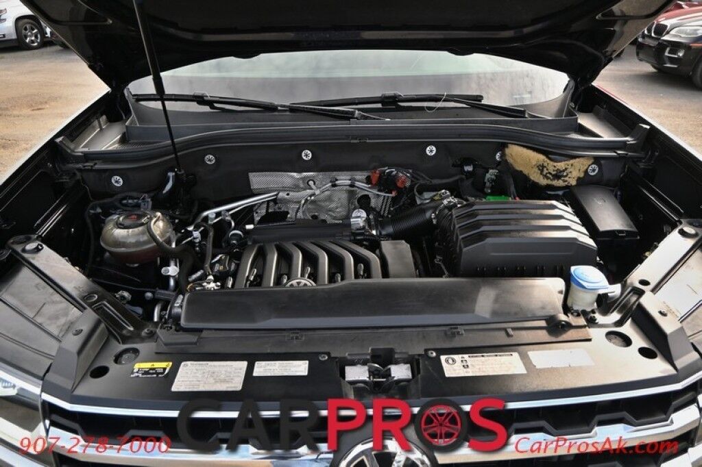 2019 Volkswagen Atlas 3.6L V6 SE w/Technology - 3.6L V6 - Automatic - All Wheel Drive - Remote Start - Keyless Entry - Front Heated Leather Seats - Blind Spot Detection - 3rd Row Seats 7 - Tow Package - 1 Owner Anchorage AK