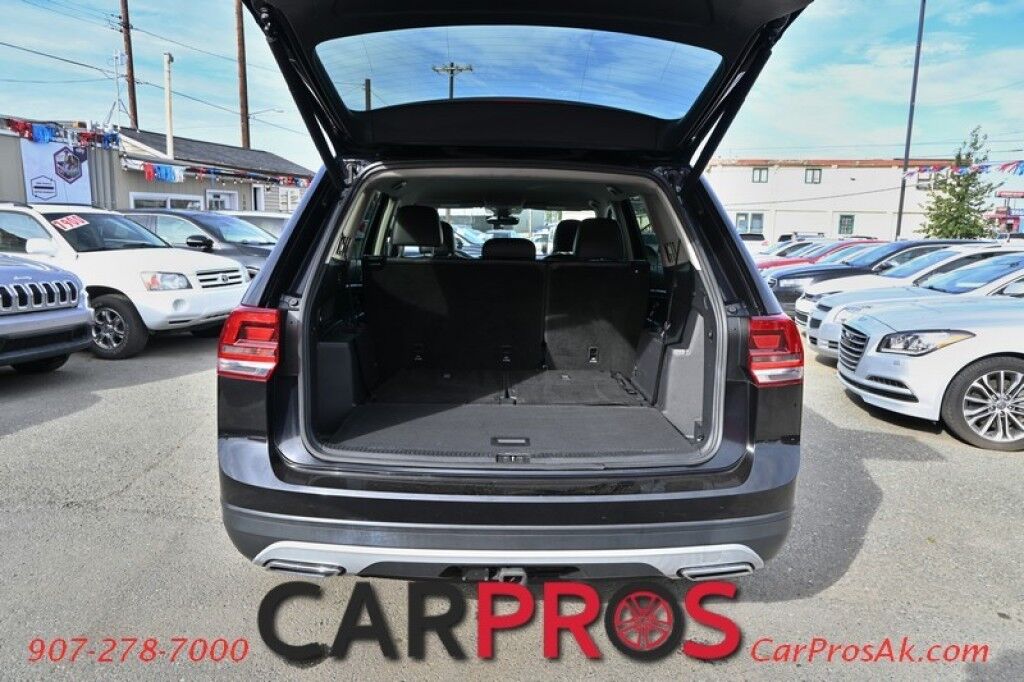 2019 Volkswagen Atlas 3.6L V6 SE w/Technology - 3.6L V6 - Automatic - All Wheel Drive - Remote Start - Keyless Entry - Front Heated Leather Seats - Blind Spot Detection - 3rd Row Seats 7 - Tow Package - 1 Owner Anchorage AK