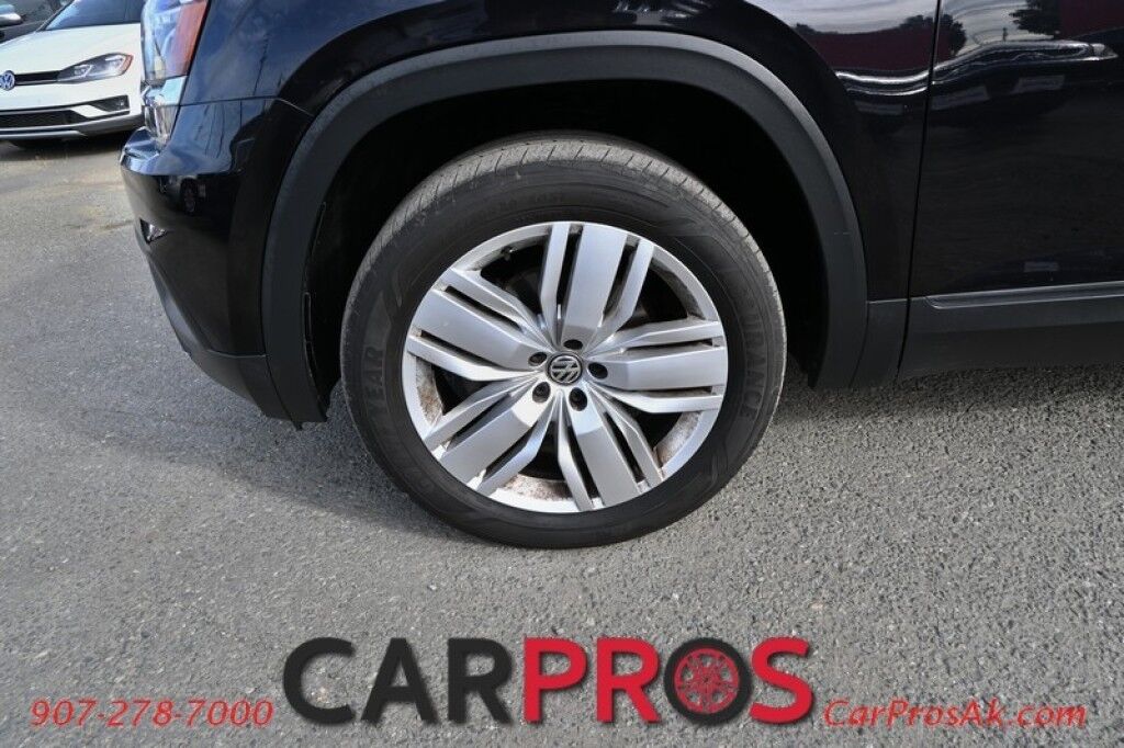 2019 Volkswagen Atlas 3.6L V6 SE w/Technology - 3.6L V6 - Automatic - All Wheel Drive - Remote Start - Keyless Entry - Front Heated Leather Seats - Blind Spot Detection - 3rd Row Seats 7 - Tow Package - 1 Owner Anchorage AK