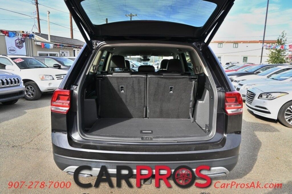 2019 Volkswagen Atlas 3.6L V6 SE w/Technology - 3.6L V6 - Automatic - All Wheel Drive - Remote Start - Keyless Entry - Front Heated Leather Seats - Blind Spot Detection - 3rd Row Seats 7 - Tow Package - 1 Owner Anchorage AK