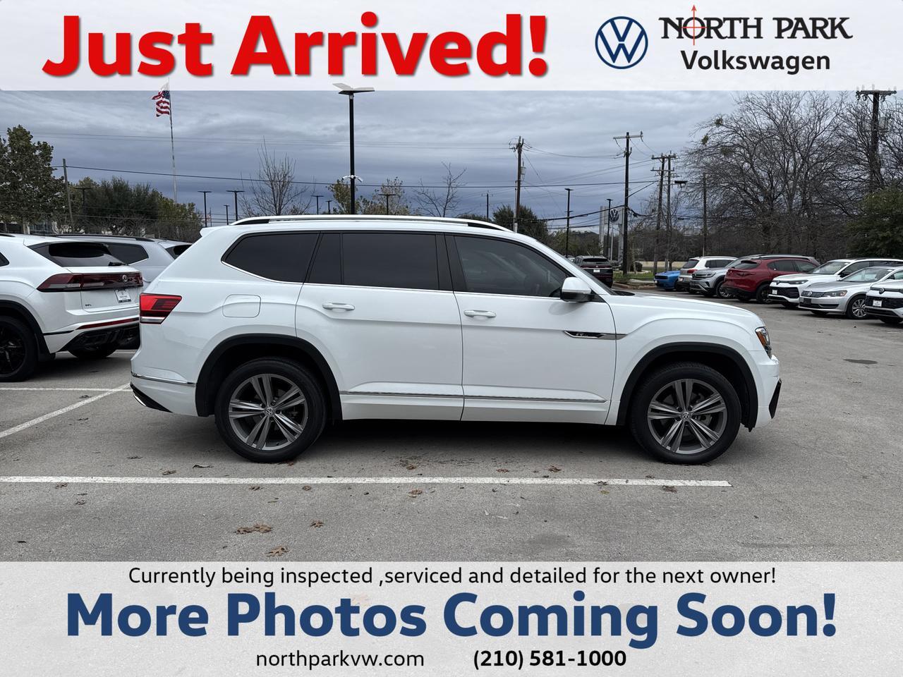 2019 Volkswagen Atlas 3.6L V6 SE w/Technology R-Line