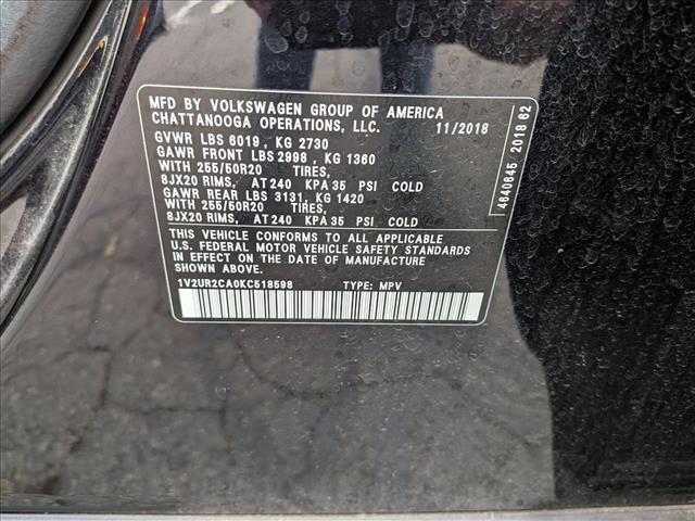 2019 Volkswagen Atlas 3.6L V6 SE w/Technology Roseville CA