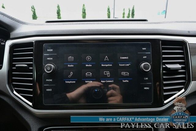 2019 Volkswagen Atlas 3.6L V6 SEL / Auto Start / Heated Leather Seats & Steering Wheel / NAV / Pano Sunroof / Adaptive Cruise / Lane Depart & Blind Spot Alert / Apple CarPlay & Android Auto / 3rd Row / Seats 7 / Tow Pkg Anchorage AK