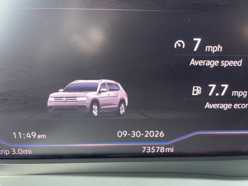 2019 Volkswagen Atlas 3.6L V6 SEL PREMIUM~CLEAN CARFAX~3RD ROW SEAT~LANE ASSIST~ADAPTI Sarasota FL