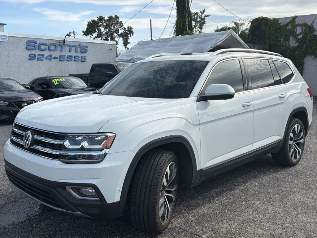 2019 Volkswagen Atlas 3.6L V6 SEL PREMIUM~CLEAN CARFAX~3RD ROW SEAT~LANE ASSIST~ADAPTIVE CRUISE CONTROL~ONLINE FINANCE AND SHIPPING AVAILABLE!!!!